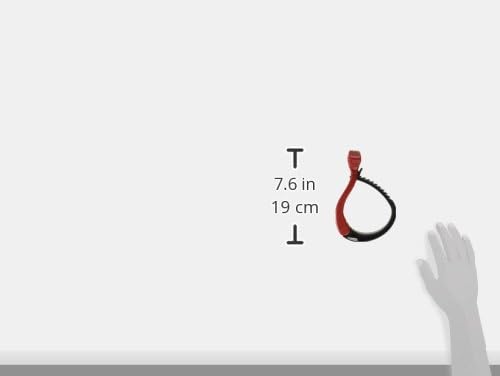 Gardner Bender - CW-T4RR20 EACH CW-T4RR20 Extra-Large Cable Wraptor for Cord/Hoses/Wire/Cable/Rope Organizer, Strong Locking Design, Reusable, 4 Inch. Bundle Diameter, Easy Release & T-Handle, Black & Red, X-Large
