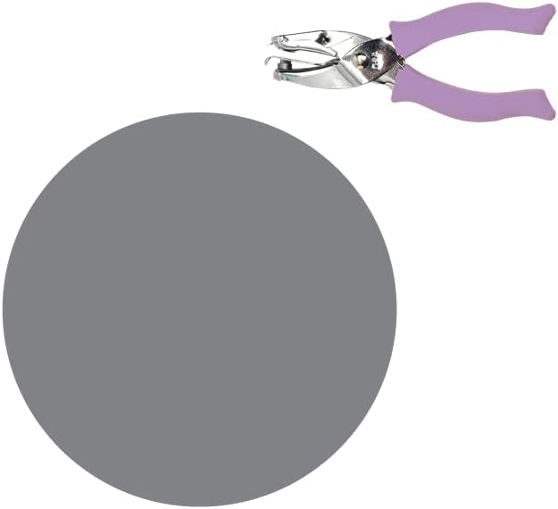 Fiskars 23527097J Circle Hand Punch, 1/4 Inch, Purple