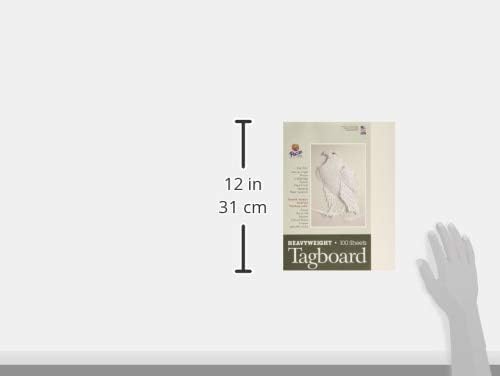 Pacon Tagboard, White, 9" x 12" (Pack of 12)