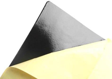 Silverstone 21-Inch x 15-Inch 4mm Thick 2-Piece Sound Dampening Acoustic EP0M Silent Foam SF01 (Black)