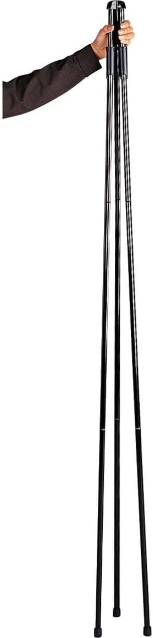 Quartet Instant Easel 64" Stand, Supports 10 lbs., Heavy-Duty, Tripod Base, Powder Coated Steel Material, Collapsible, Black (27E)