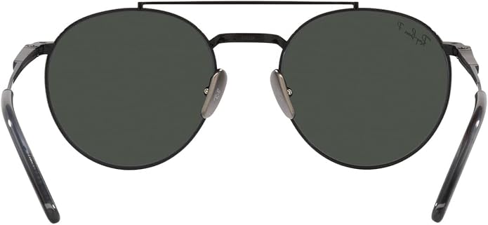 Ray-Ban Unisex Rb8237 Round II Titanium Round Sunglasses