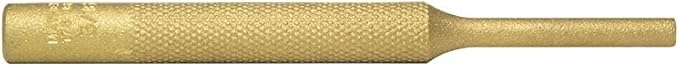 Mayhew Pro 25705 3/16-Inch Knurled Brass Pin Punch