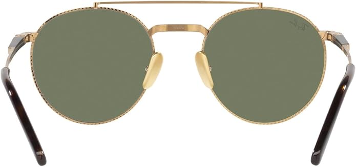 Ray-Ban Unisex Rb8237 Round II Titanium Round Sunglasses