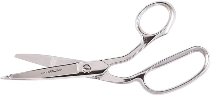 Klein Tools 720HC Scissors, Safety Scissors are Bandage Shears with Safety Tips to Safely Slip Under Bandages or Clothing, 9-1/8-Inch