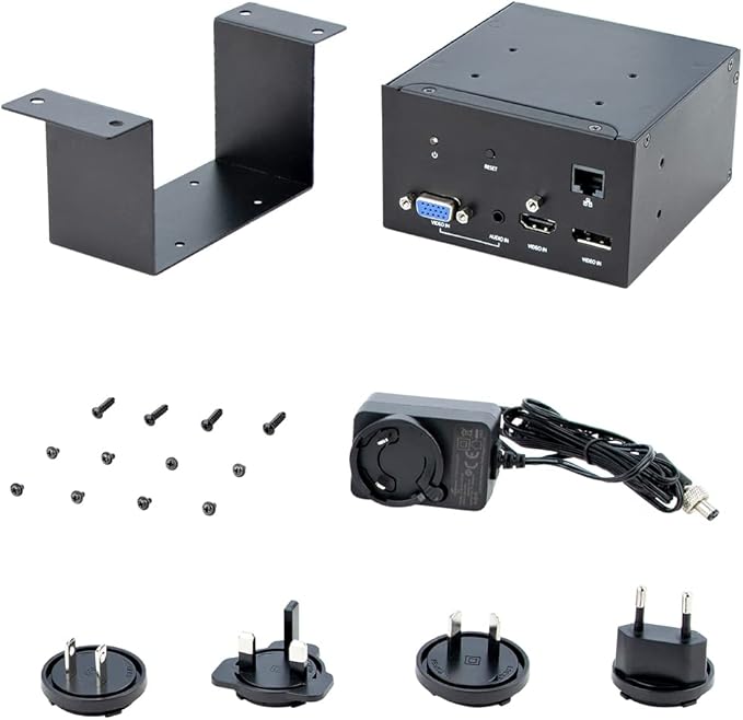StarTech.com Audio/Video Module for Conference Table Connectivity Box - 4K - HDMI, DP, VGA - Table-Mounting Bracket Included (MOD4AVHD)