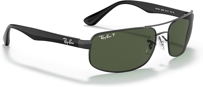 Ray-Ban mens Rb3445 Rectangular Sunglasses