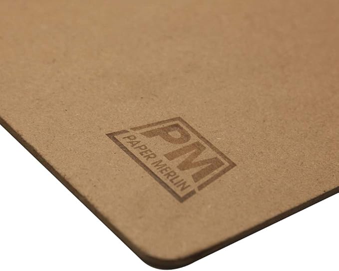 Paper Merlin Ledger Clipboards 19 x 11 Horizontal MDF 11x17 Clipboard Landscape Legal Size Paper with Large Clip 1 Pack