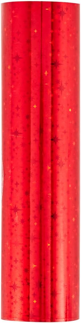 Spellbinders Hot Foil Roll Glimmer Crimson Stars