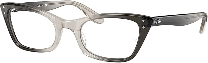 Ray-Ban Women's RX5499 Lady Burbank Cat Eye Prescription Eyewear Frames
