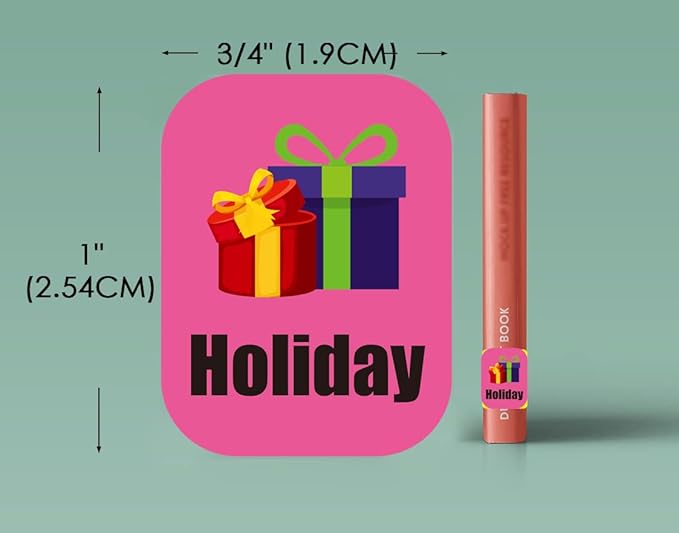 Genre Book Spine Labels for Library | Classroom Library Classification Stickers 450pcs | 19 Holiday Designs Bundle Set