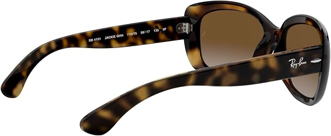 Ray-Ban Womens Rb4101 Jackie Ohh Butterfly Sunglasses