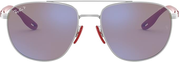 Ray-Ban Unisex Rb3659m Scuderia Ferrari Collection Square Sunglasses