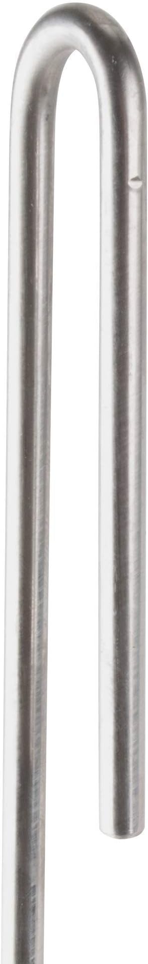 25" Deep Fryer Cleanout Rod – Angled Shaped & Declogger Goofer Commercial Kitchen Tool - Drain Unclogger & Cleaner - Rust Resistant Deep Fryer Cleaner - Made in USA by FryOilSaver Co. B52C