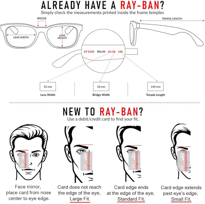 Ray-Ban Unisex RB3647N Double Bridge Round Sunglasses, Black/Blue, 51 mm