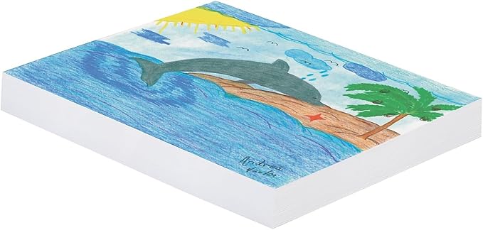 Pacon Newsprint Paper, 24-inch x 36-inch, White, 500 Sheets (PAC3414)