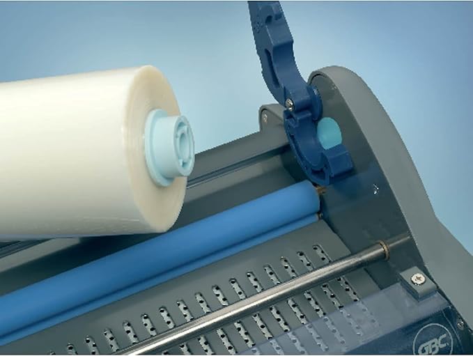 GBC 3125365EZ Ultima 35 EZload Roll Film, 1.7 mil, 1quot; Core, 12quot; x 300 ft, Clear Finish, 2/Bx