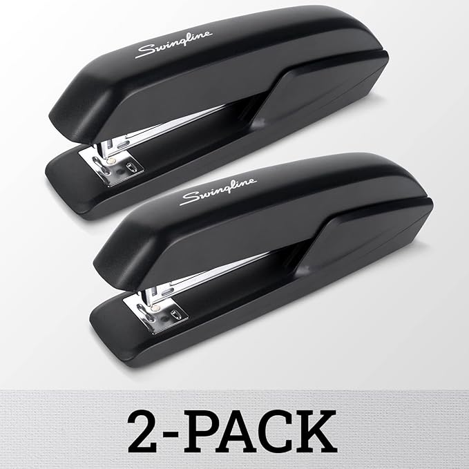 Swingline Standard Stapler, 20 Sheet Capacity, Eco Version, Jam Free, Black (54501) (Pack of 12)