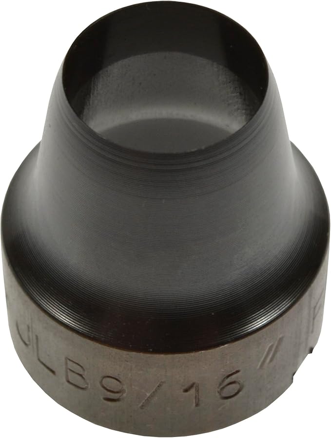 Mayhew Tools 50508 Hollow Punch, 9/16", Black