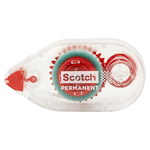 Scotch Double Sided Tape Runner, 0.27 in x 26 ft., Perfect for Holiday Crafts, Gifts, and DIY, (Pack of 2)