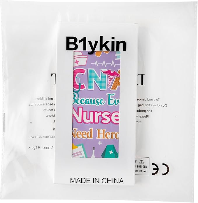 B1ykin Cute Sticky Notes Set - Because Even Nurses Need Heroes Self-Stick Notes Pad, 550 Sheets Writing Memo Pages Sticky Notepad for Teacher Appreciation Gift, School Office Party Supplies (CNA)