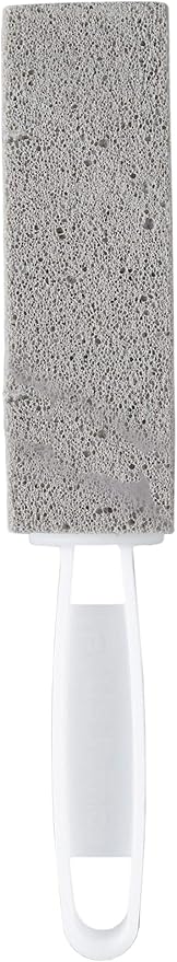 PUMIE Toilet & Tile Pumice Cleaner, Pumice Stick with Handle, Multi-Function Toilet Bowl Ring Remover By US Pumice, Bath-8, Pack of 1