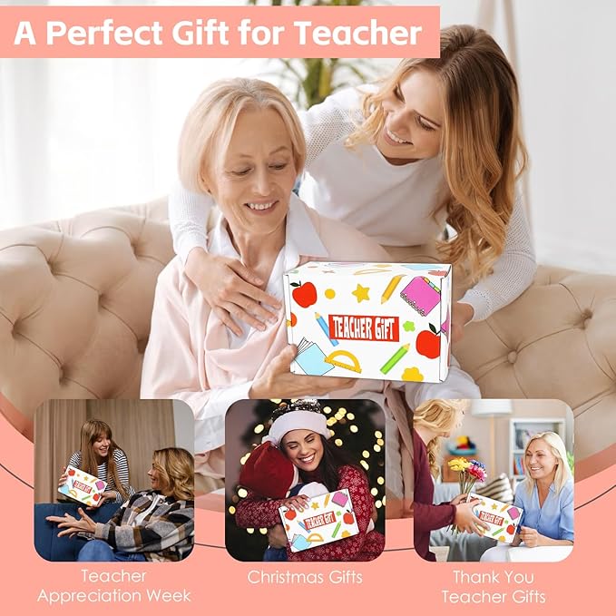 Teacher Appreciation Gifts - Teachers Gifts for Women Men with 20 OZ Wine Tumbler - Teacher's Christmas Birthday Gift - Funny Teachers Gift Ideas - Teacher Appreciation Week - Valentine's Day
