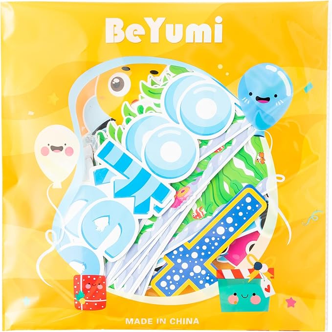 BeYumi 81Pcs Get Hooked on Jesus Christian Bulletin Board Set Under The Sea Tropical Fish Honeycomb Cutouts Name Tags Trim Borders Summer Back to School Faith Religious Classroom Sunday School Decor
