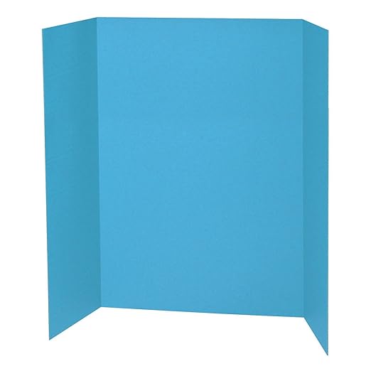 Pacon® PAC3771 Presentation Board, 48" x 36", Sky Blue