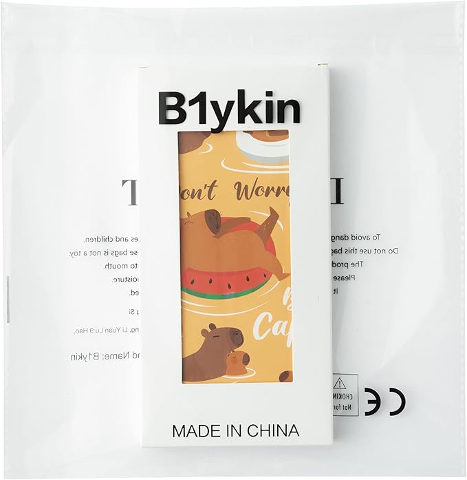 B1ykin Cute Sticky Notes Set - Don’t Worry Be Capy Self-Stick Notes Pad, 550 Sheets Writing Memo Pages Sticky Notepad for Teacher Appreciation Gift School Office Party Favors Supplies (Capybara)