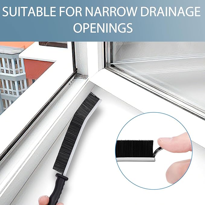 Dryer Vent Brush and Refrigerator Coil Cleaning Brush - Professional Appliance Cleaning Brush Set Dryer Vent Brush Kit with Long Handle for Lint Trap, Condenser, Radiator,grout brush for Deep Cleaning