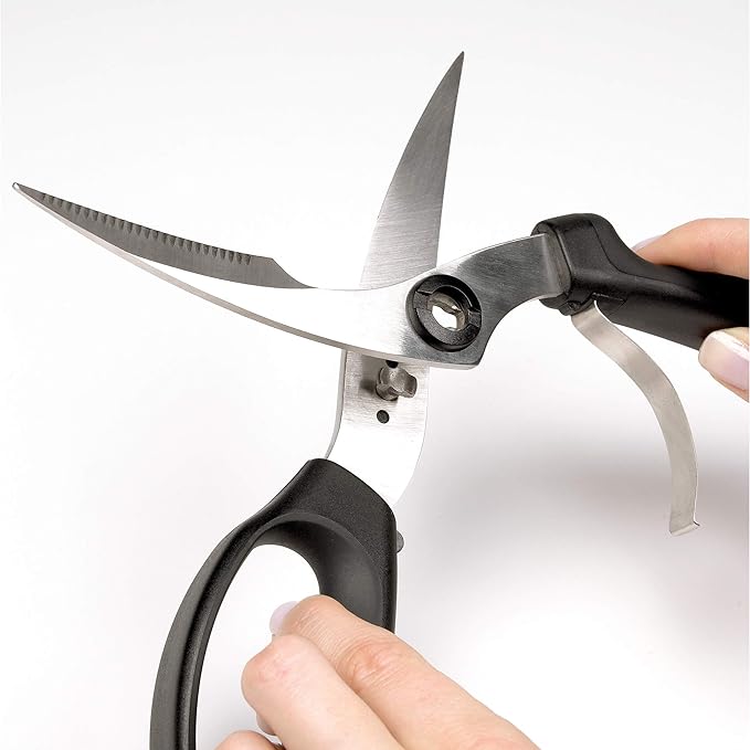 OXO Good Grips Spring-Loaded Poultry Shears,Black,(Pack of 2)