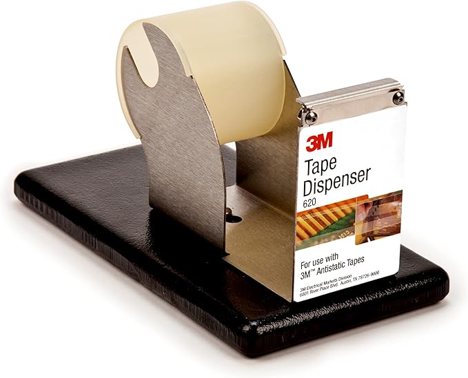 3M Antistatic Utility Tape Dispenser 620, with Base, 1/CASE