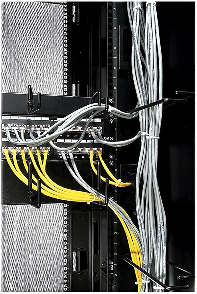 APC AR8426A 2u Horizontal Cable Organizer (Black)