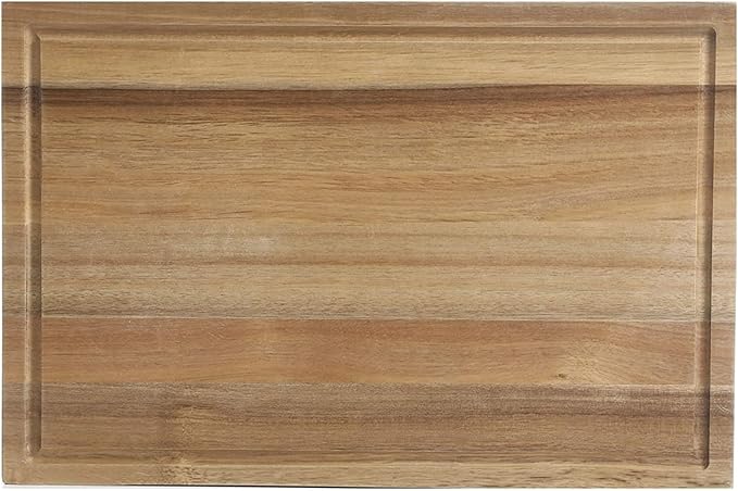 Kenmore Archer Wood Cutting Board, 18x12-inch, Acacia