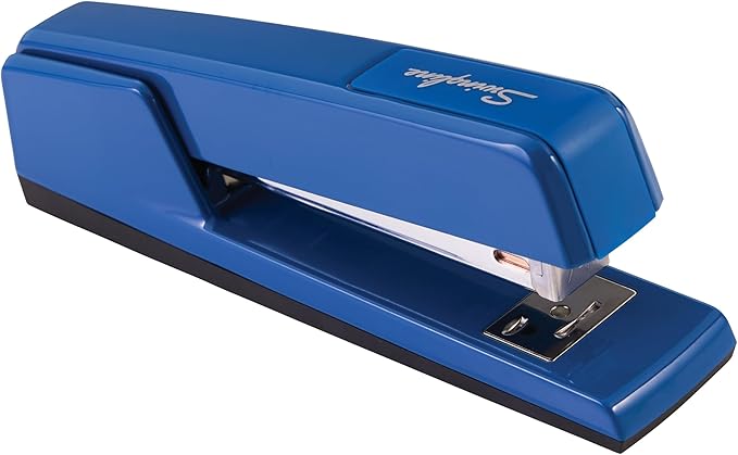 Swingline Stapler, 747 Classic Desktop Stapler, 20 Sheet Capacity, Metal, True Blue (74724)