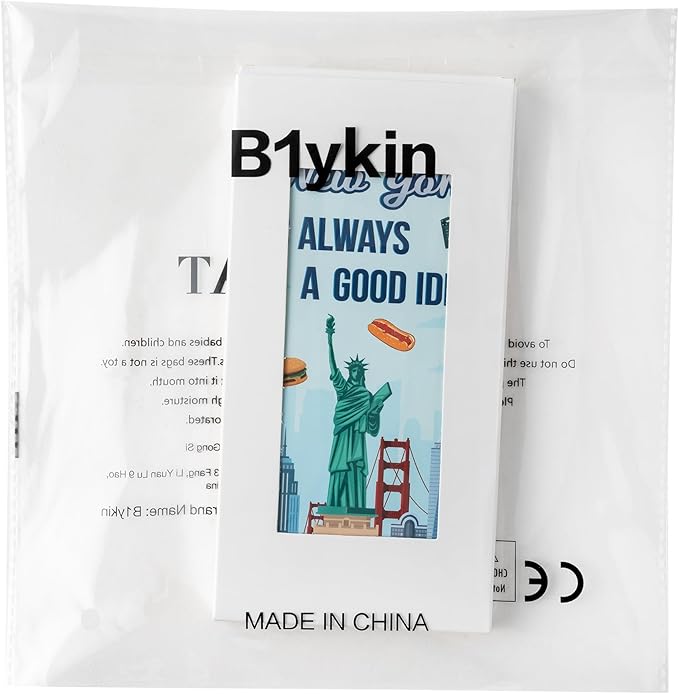 B1ykin Cute Sticky Notes Set - New York is Always A Good Idea Self-Stick Notes Pad, 550 Sheets Writing Memo Pages Sticky Notepad for Teacher Appreciation Gift, School Office Party (New York City)