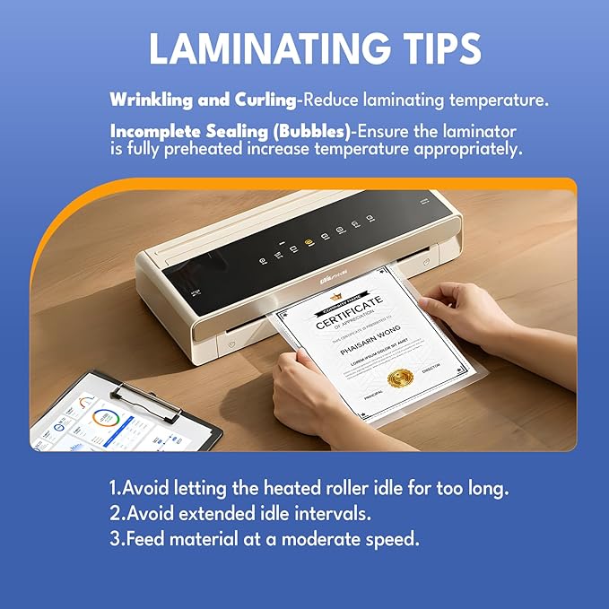 100Pack Legal Size Laminating Sheets 9"x14.5" 3Mil Thick Thermal Laminate Pouches Compatible with All Laminators No Bubble 8.5x14 Clear Laminating Paper for Documents