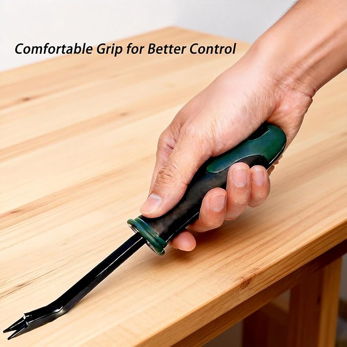 Staple Remover Tool, Heavy Duty Upholstery Staple Puller for Carpet, Furniture, Wood & Floor
