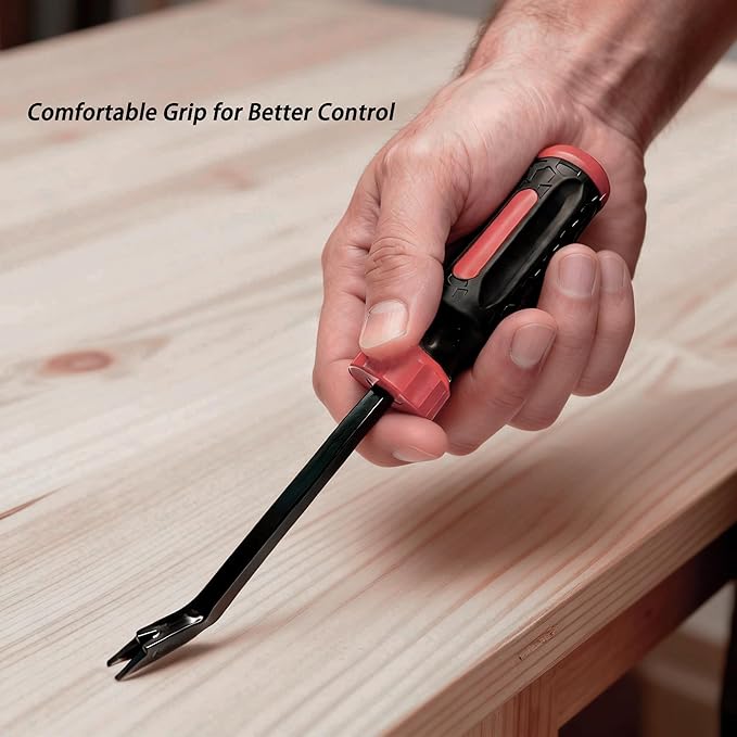 Staple Remover Tool, Heavy Duty Upholstery Staple Puller for Carpet, Furniture, Wood & Floor