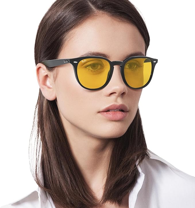 Ray-Ban Unisex Rb4259f Low Bridge Fit Round Sunglasses
