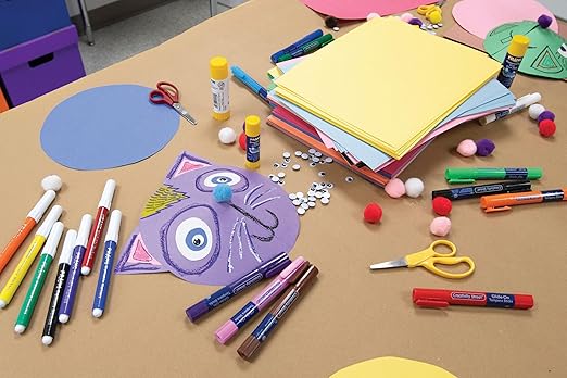 Prang Medium Weight Construction Paper, 9 x 12 Inches, Violet, Pack of 100