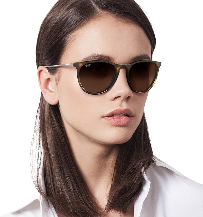 Ray-Ban womens Rb4171 Erika Round Sunglasses