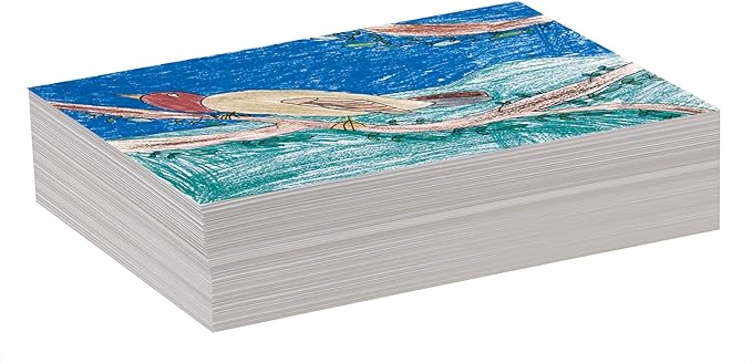 Pacon Drawing Paper,White,Standard Weight,9" x 12",500 Sheets,(Pack of 8)