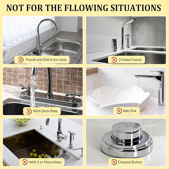 Faucet Mat for Kitchen Sink, Silicone Faucet Handle Drip Catcher Tray Mat, Silicone Kitchen Sink Splash Guard, Ideal Protective Tray for Stone Sinks in Kitchen & Bathroom