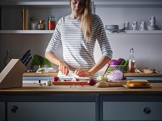 WÜSTHOF Gourmet 3" Paring Knife and Shears Set,Silver/ Black