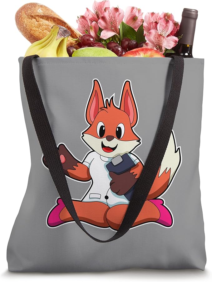 Fox Nurse Clipboard Tote Bag