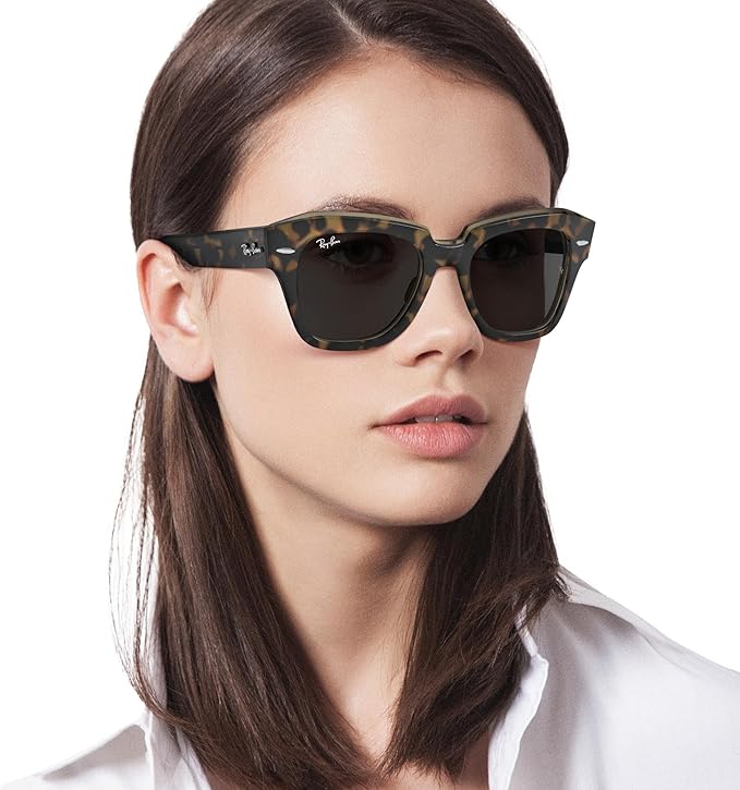 Ray-Ban Unisex Rb2186 State Street Square Sunglasses