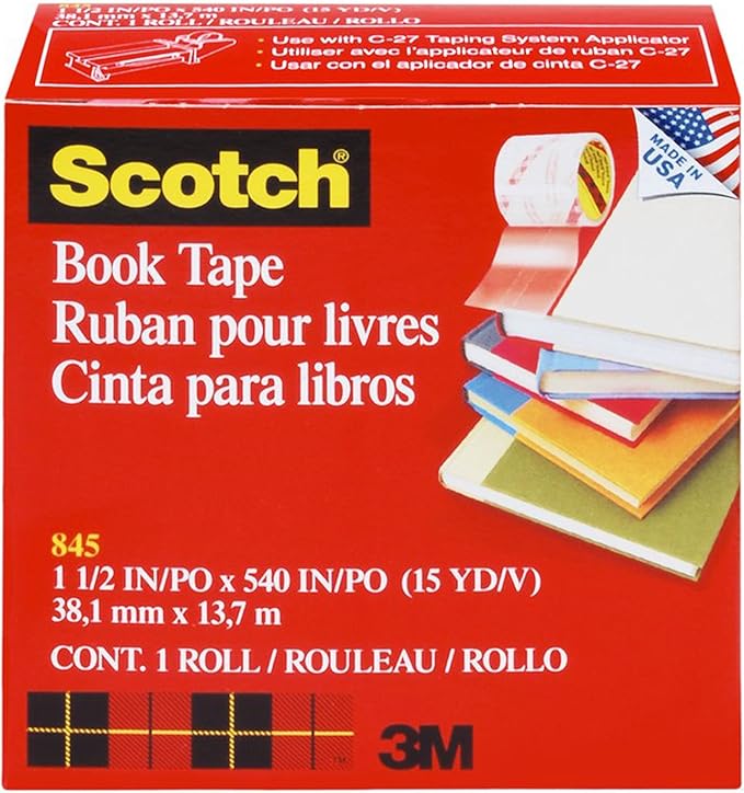 Scotch : Strapping Tape & Dispenser, 2" x 10 Yards, 1-1/2" Core -:- Sold as 2 Packs of - 1 - / - Total of 2 Each