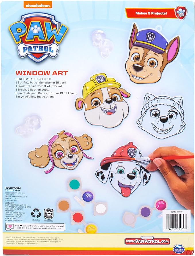 Paw Patrol Window Art